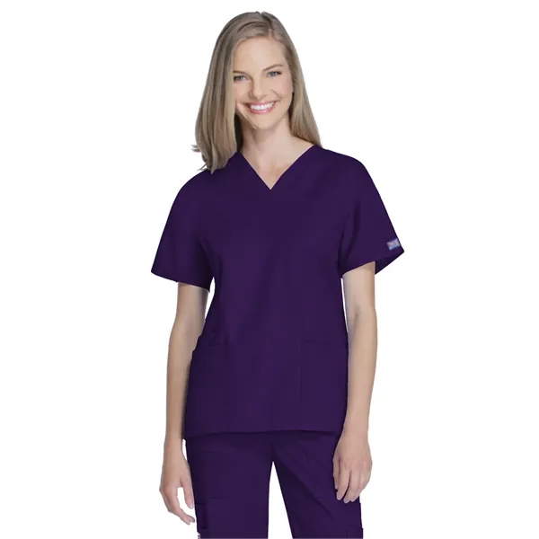 Cherokee - Workwear Originals - Women's V-Neck Top - Cherokee - Workwear Originals - Women's V-Neck Top - Image 9 of 47