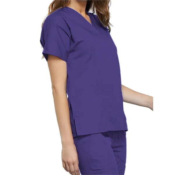 Cherokee - Workwear Originals - Women's V-Neck Top - Cherokee - Workwear Originals - Women's V-Neck Top - Image 13 of 47