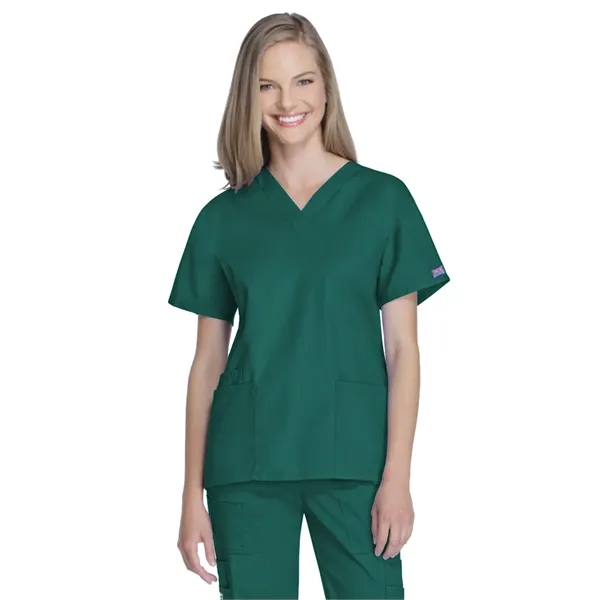 Cherokee - Workwear Originals - Women's V-Neck Top - Cherokee - Workwear Originals - Women's V-Neck Top - Image 17 of 47