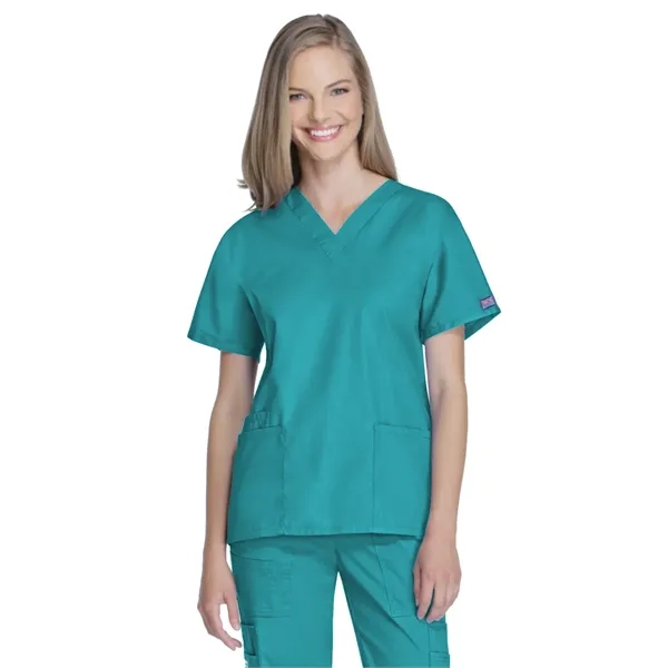 Cherokee - Workwear Originals - Women's V-Neck Top - Cherokee - Workwear Originals - Women's V-Neck Top - Image 41 of 47