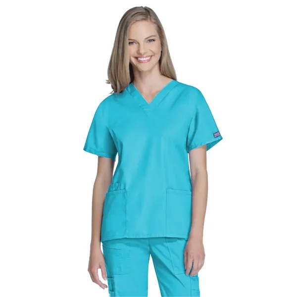 Cherokee - Workwear Originals - Women's V-Neck Top - Cherokee - Workwear Originals - Women's V-Neck Top - Image 43 of 47