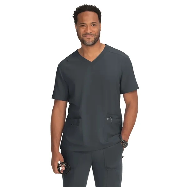 koi - Next Gen - Men's Four-Pocket V-Neck Free To Be Top - koi - Next Gen - Men's Four-Pocket V-Neck Free To Be Top - Image 5 of 26