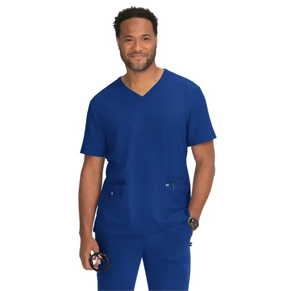 koi - Next Gen - Men's Four-Pocket V-Neck Free To Be Top - koi - Next Gen - Men's Four-Pocket V-Neck Free To Be Top - Image 7 of 26