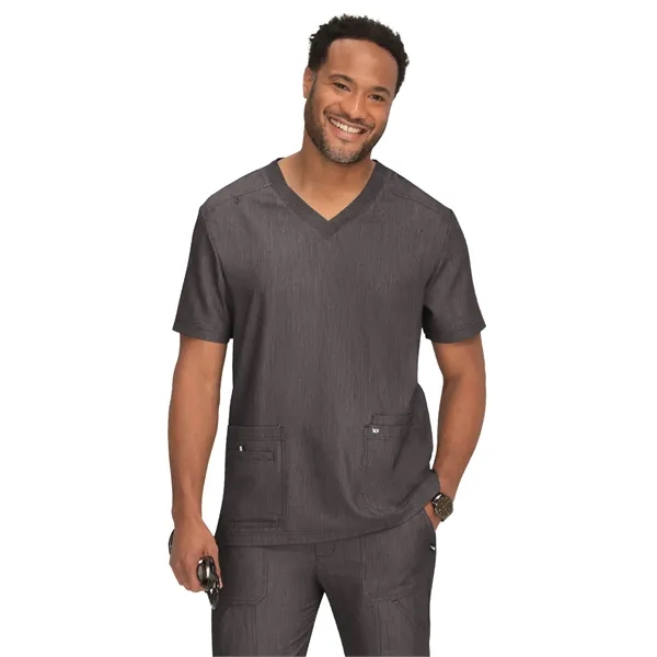 koi - Next Gen - Men's Four-Pocket V-Neck Free To Be Top - koi - Next Gen - Men's Four-Pocket V-Neck Free To Be Top - Image 8 of 26