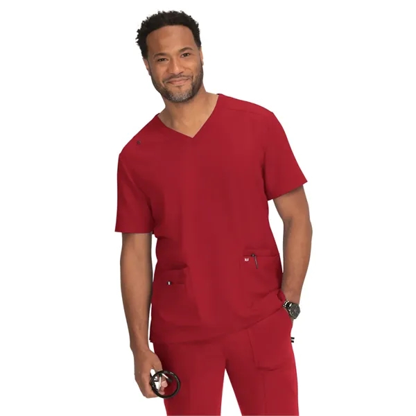 koi - Next Gen - Men's Four-Pocket V-Neck Free To Be Top - koi - Next Gen - Men's Four-Pocket V-Neck Free To Be Top - Image 18 of 26