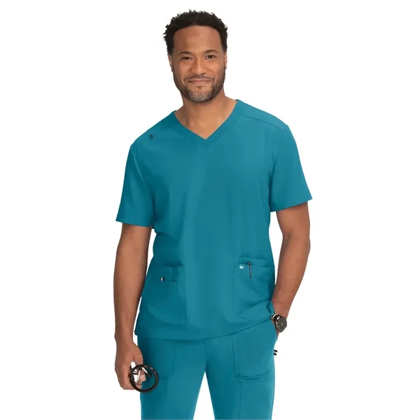 koi - Next Gen - Men's Four-Pocket V-Neck Free To Be Top - koi - Next Gen - Men's Four-Pocket V-Neck Free To Be Top - Image 20 of 26