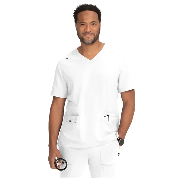 koi - Next Gen - Men's Four-Pocket V-Neck Free To Be Top - koi - Next Gen - Men's Four-Pocket V-Neck Free To Be Top - Image 24 of 26