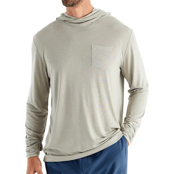 Free Fly Men's Bamboo Lightweight Hoodie - Free Fly Men's Bamboo Lightweight Hoodie - Image 4 of 8