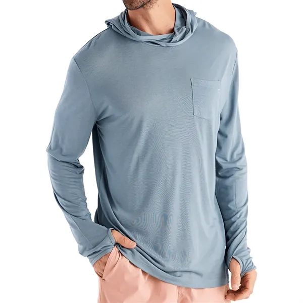 Free Fly Men's Bamboo Lightweight Hoodie - Free Fly Men's Bamboo Lightweight Hoodie - Image 6 of 8