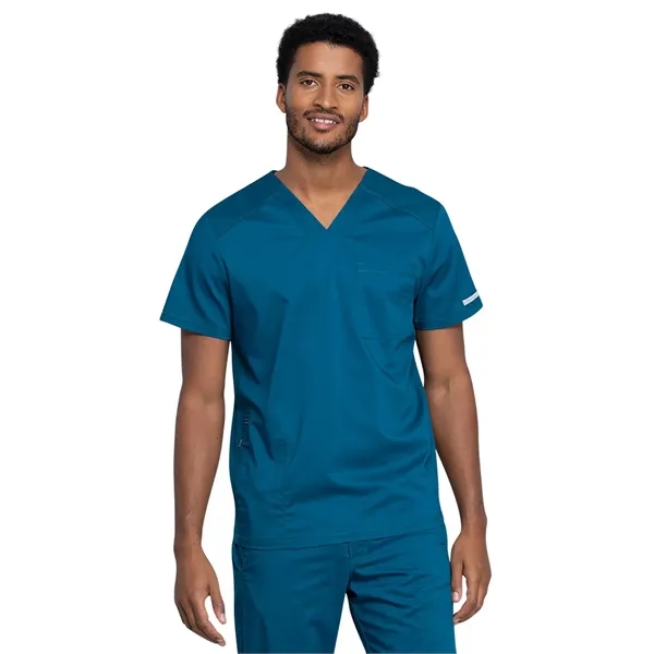 Cherokee - Workwear Revolution - Men's 2-Pocket V-Neck Top - Cherokee - Workwear Revolution - Men's 2-Pocket V-Neck Top - Image 3 of 17
