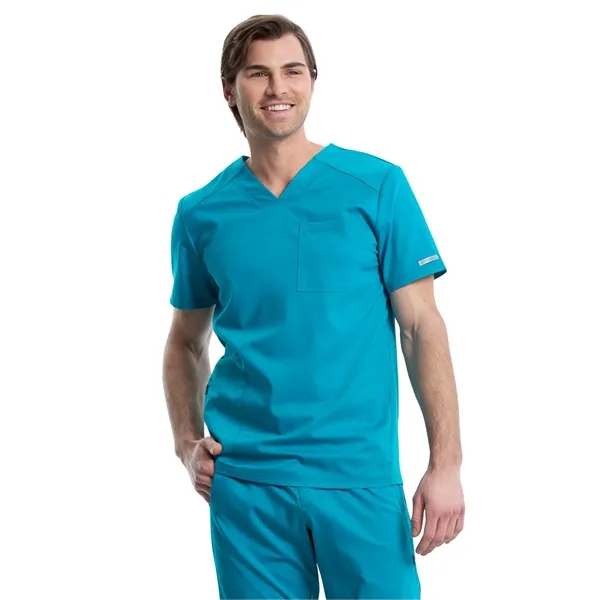 Cherokee - Workwear Revolution - Men's 2-Pocket V-Neck Top - Cherokee - Workwear Revolution - Men's 2-Pocket V-Neck Top - Image 15 of 17