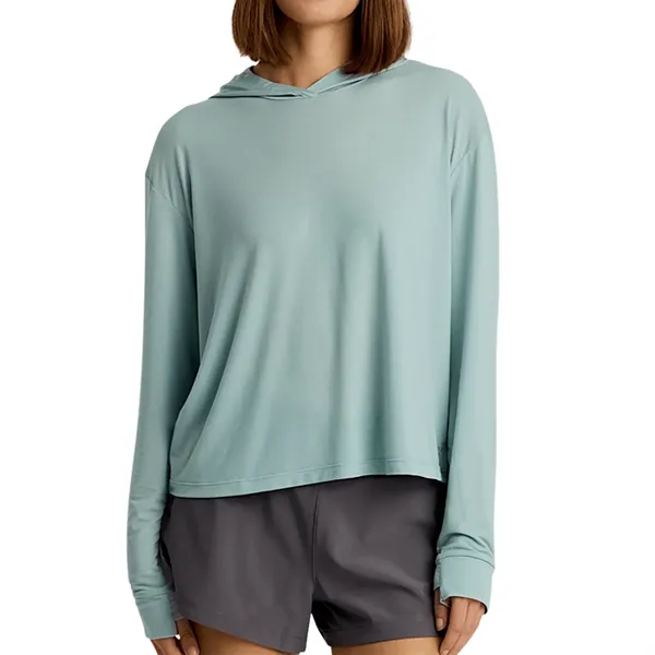 Free Fly Women's Elevate Lightweight Hoodie - Free Fly Women's Elevate Lightweight Hoodie - Image 2 of 3