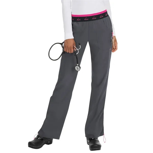koi - Lite - Women's Five-Pocket Stretch Yoga-Style Spiri... - koi - Lite - Women's Five-Pocket Stretch Yoga-Style Spiri... - Image 3 of 5