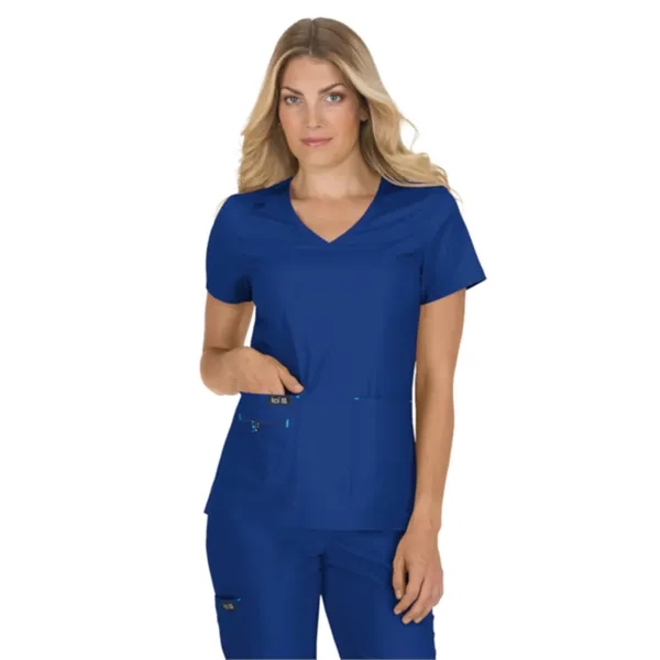 koi - Basics - Women's Four-Pocket Stretch V-Neck Becca Top - koi - Basics - Women's Four-Pocket Stretch V-Neck Becca Top - Image 20 of 60