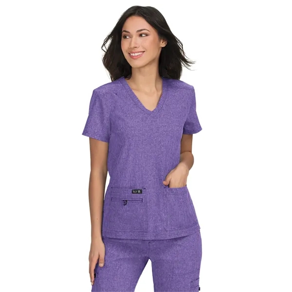 koi - Basics - Women's Four-Pocket Stretch V-Neck Becca Top - koi - Basics - Women's Four-Pocket Stretch V-Neck Becca Top - Image 38 of 60