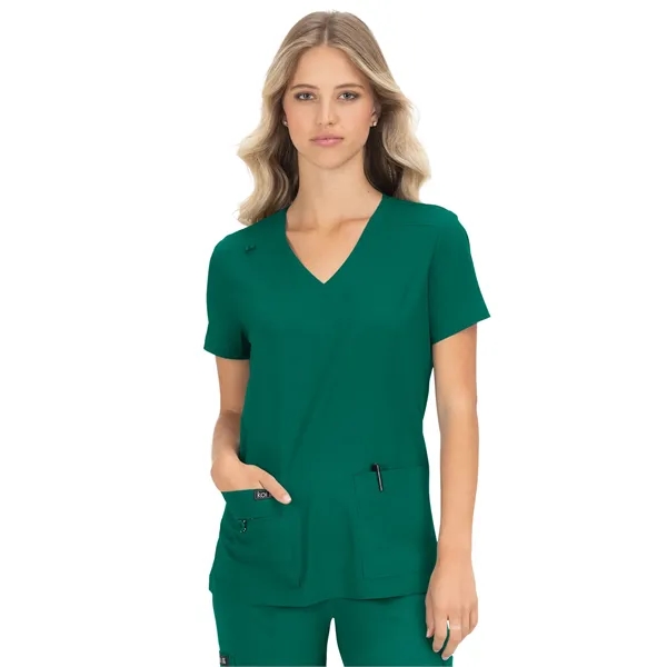 koi - Basics - Women's Four-Pocket Stretch V-Neck Becca Top - koi - Basics - Women's Four-Pocket Stretch V-Neck Becca Top - Image 40 of 60