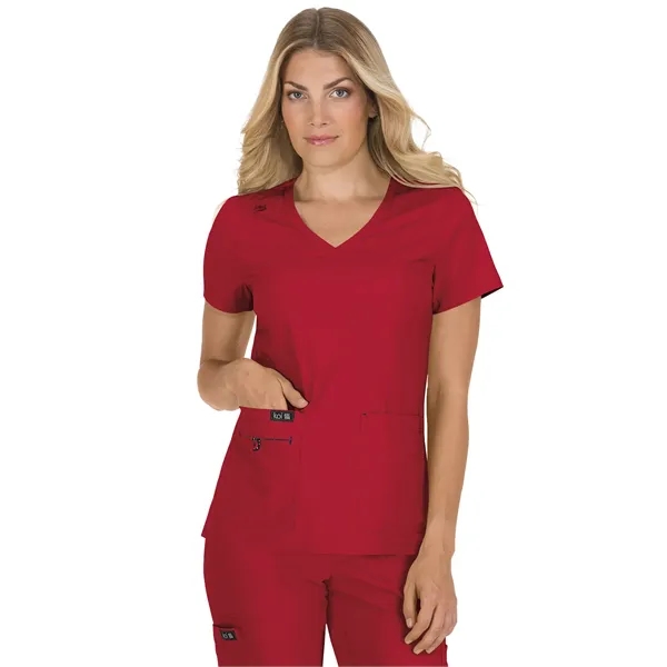 koi - Basics - Women's Four-Pocket Stretch V-Neck Becca Top - koi - Basics - Women's Four-Pocket Stretch V-Neck Becca Top - Image 50 of 60