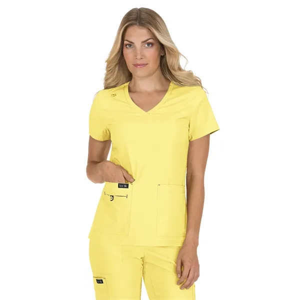 koi - Basics - Women's Four-Pocket Stretch V-Neck Becca Top - koi - Basics - Women's Four-Pocket Stretch V-Neck Becca Top - Image 52 of 60