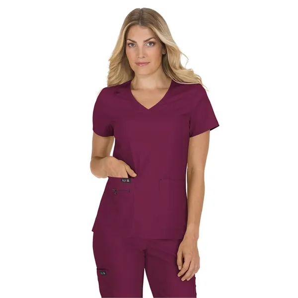 koi - Basics - Women's Four-Pocket Stretch V-Neck Becca Top - koi - Basics - Women's Four-Pocket Stretch V-Neck Becca Top - Image 60 of 60