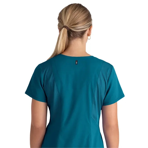 Grey's Anatomy Spandex Stretch - Women's Three-Pocket V-N... - Grey's Anatomy Spandex Stretch - Women's Three-Pocket V-N... - Image 1 of 29