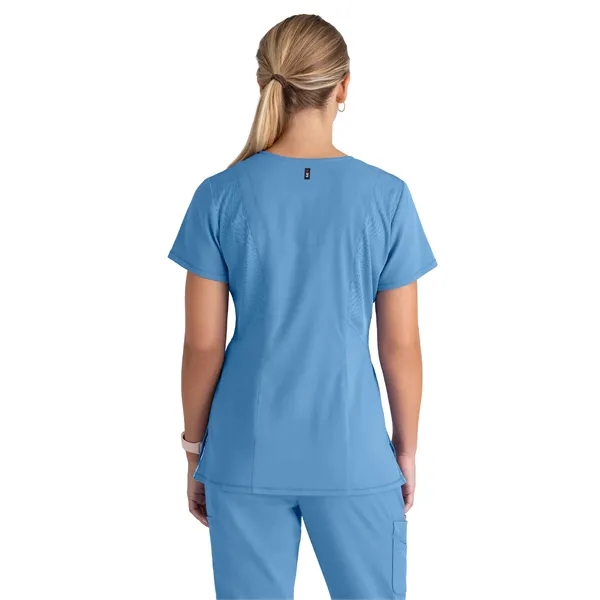Grey's Anatomy Spandex Stretch - Women's Three-Pocket V-N... - Grey's Anatomy Spandex Stretch - Women's Three-Pocket V-N... - Image 4 of 29