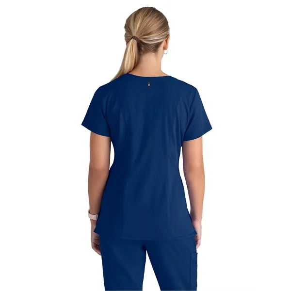 Grey's Anatomy Spandex Stretch - Women's Three-Pocket V-N... - Grey's Anatomy Spandex Stretch - Women's Three-Pocket V-N... - Image 10 of 29
