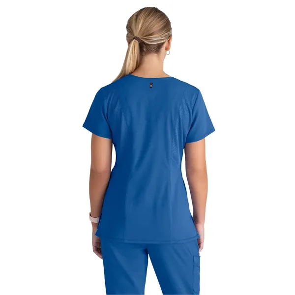 Grey's Anatomy Spandex Stretch - Women's Three-Pocket V-N... - Grey's Anatomy Spandex Stretch - Women's Three-Pocket V-N... - Image 14 of 29