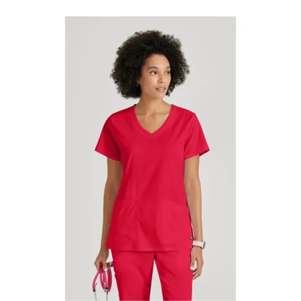 Grey's Anatomy Spandex Stretch - Women's Three-Pocket V-N... - Grey's Anatomy Spandex Stretch - Women's Three-Pocket V-N... - Image 19 of 29