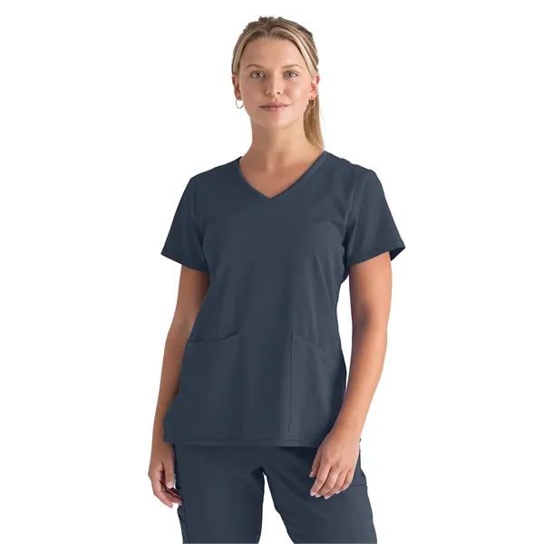Grey's Anatomy Spandex Stretch - Women's Three-Pocket V-N... - Grey's Anatomy Spandex Stretch - Women's Three-Pocket V-N... - Image 21 of 29