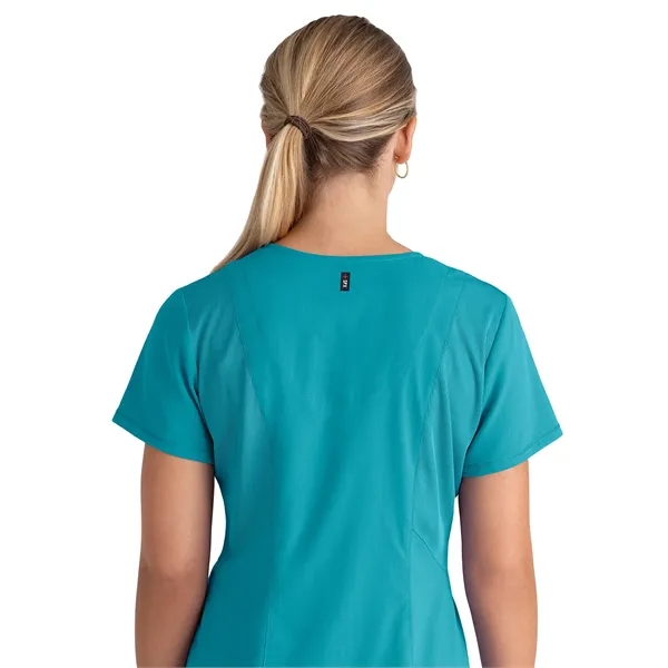 Grey's Anatomy Spandex Stretch - Women's Three-Pocket V-N... - Grey's Anatomy Spandex Stretch - Women's Three-Pocket V-N... - Image 22 of 29