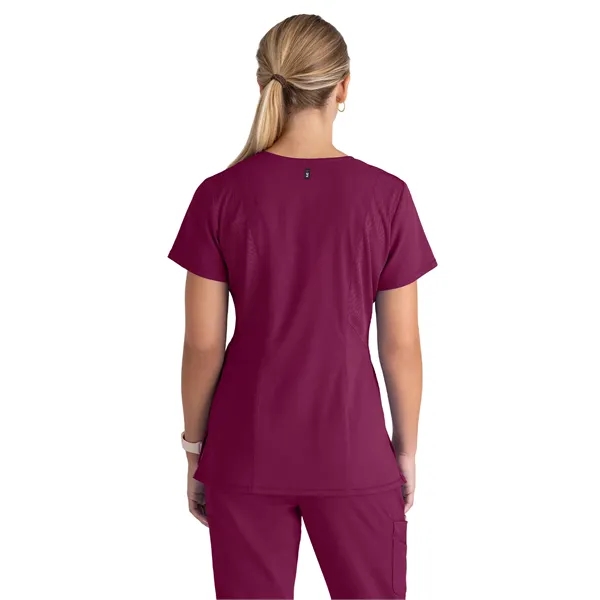 Grey's Anatomy Spandex Stretch - Women's Three-Pocket V-N... - Grey's Anatomy Spandex Stretch - Women's Three-Pocket V-N... - Image 28 of 29