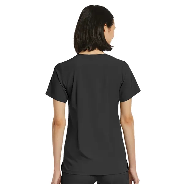 ScrubJoy Originals - Women's Fitted One-Pocket V-Neck Top - ScrubJoy Originals - Women's Fitted One-Pocket V-Neck Top - Image 1 of 23