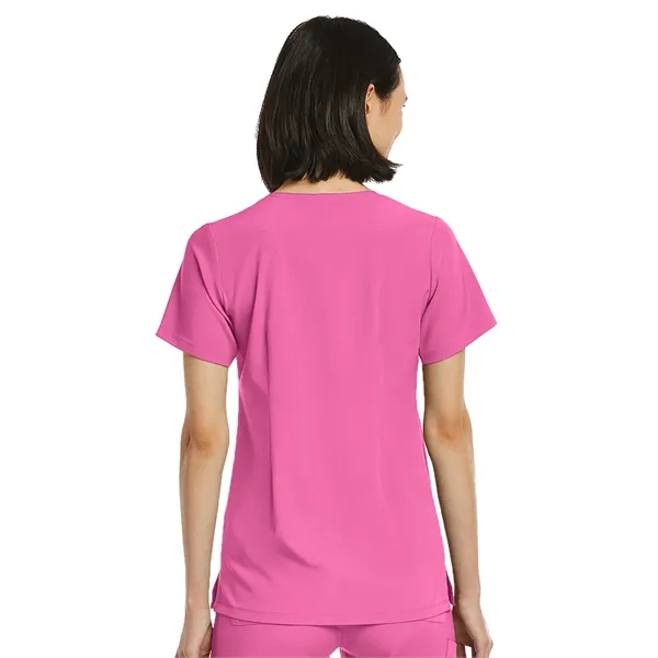 ScrubJoy Originals - Women's Fitted One-Pocket V-Neck Top - ScrubJoy Originals - Women's Fitted One-Pocket V-Neck Top - Image 18 of 23