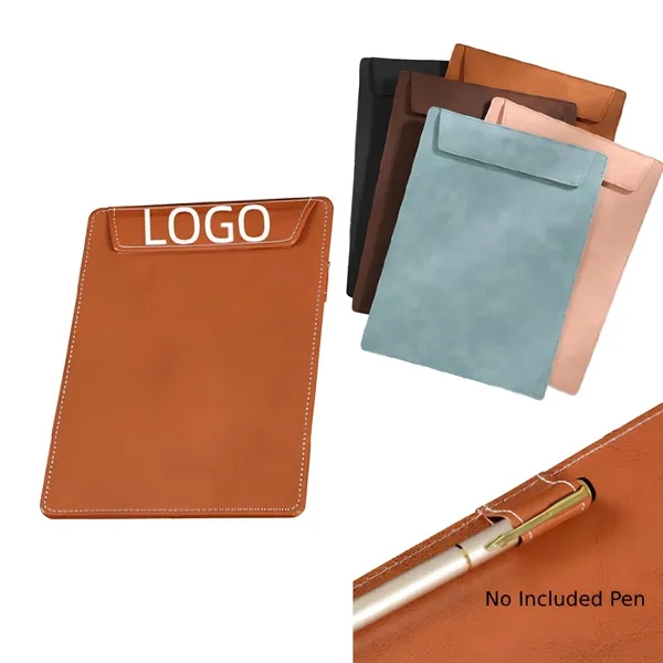 A4 PU Magnetic Clipboard W/ Pen Holder - A4 PU Magnetic Clipboard W/ Pen Holder - Image 0 of 0