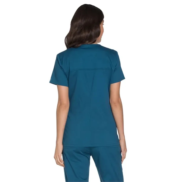 Cherokee - Workwear Core Stretch - Women's V-Neck Top - Cherokee - Workwear Core Stretch - Women's V-Neck Top - Image 2 of 17