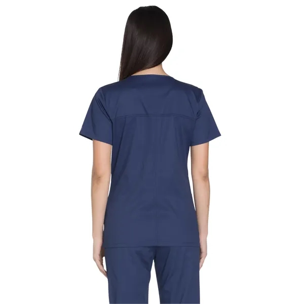 Cherokee - Workwear Core Stretch - Women's V-Neck Top - Cherokee - Workwear Core Stretch - Women's V-Neck Top - Image 8 of 17