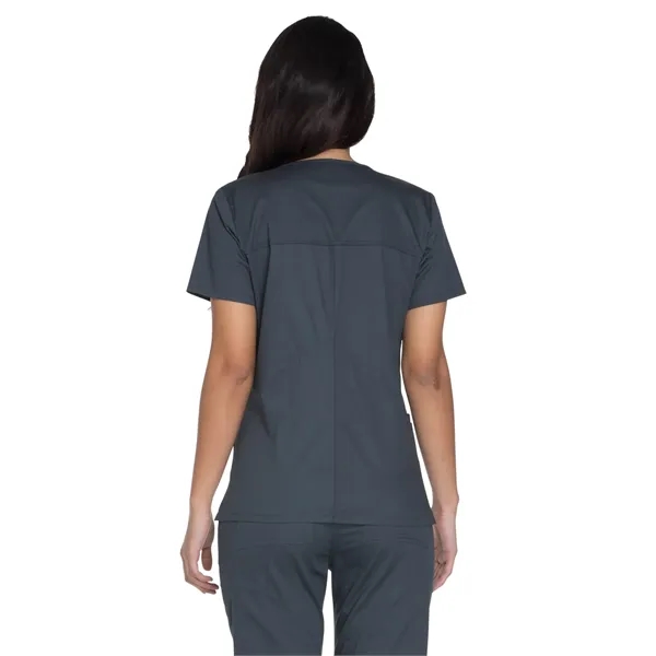 Cherokee - Workwear Core Stretch - Women's V-Neck Top - Cherokee - Workwear Core Stretch - Women's V-Neck Top - Image 10 of 17
