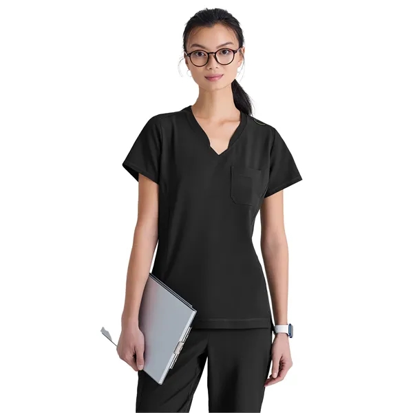 Grey's Anatomy Evolve Stretch - Women's One-Pocket Banded... - Grey's Anatomy Evolve Stretch - Women's One-Pocket Banded... - Image 3 of 29