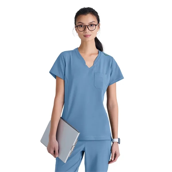 Grey's Anatomy Evolve Stretch - Women's One-Pocket Banded... - Grey's Anatomy Evolve Stretch - Women's One-Pocket Banded... - Image 5 of 29