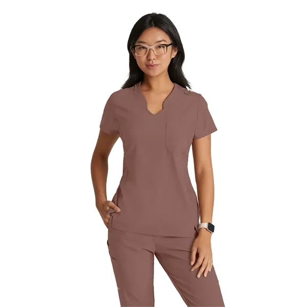 Grey's Anatomy Evolve Stretch - Women's One-Pocket Banded... - Grey's Anatomy Evolve Stretch - Women's One-Pocket Banded... - Image 7 of 29