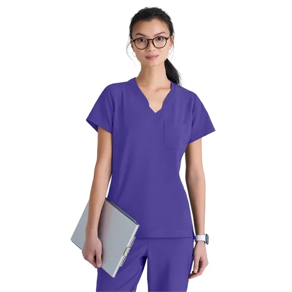 Grey's Anatomy Evolve Stretch - Women's One-Pocket Banded... - Grey's Anatomy Evolve Stretch - Women's One-Pocket Banded... - Image 15 of 29