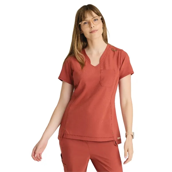 Grey's Anatomy Evolve Stretch - Women's One-Pocket Banded... - Grey's Anatomy Evolve Stretch - Women's One-Pocket Banded... - Image 19 of 29