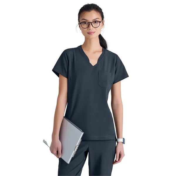 Grey's Anatomy Evolve Stretch - Women's One-Pocket Banded... - Grey's Anatomy Evolve Stretch - Women's One-Pocket Banded... - Image 21 of 29