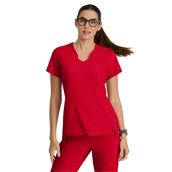 Grey's Anatomy Evolve Stretch - Women's One-Pocket Banded... - Grey's Anatomy Evolve Stretch - Women's One-Pocket Banded... - Image 25 of 29