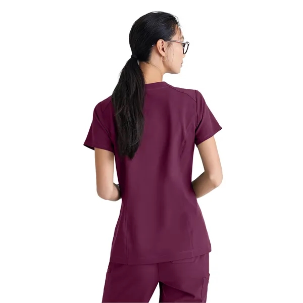 Grey's Anatomy Evolve Stretch - Women's One-Pocket Banded... - Grey's Anatomy Evolve Stretch - Women's One-Pocket Banded... - Image 28 of 29