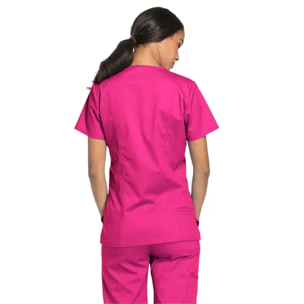 Cherokee - Workwear Revolution - Women's V-Neck Top - Cherokee - Workwear Revolution - Women's V-Neck Top - Image 8 of 41
