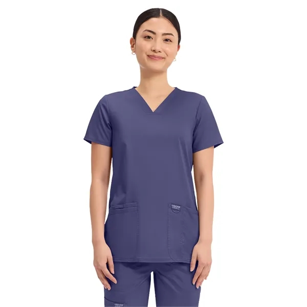 Cherokee - Workwear Revolution - Women's V-Neck Top - Cherokee - Workwear Revolution - Women's V-Neck Top - Image 13 of 41
