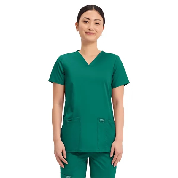 Cherokee - Workwear Revolution - Women's V-Neck Top - Cherokee - Workwear Revolution - Women's V-Neck Top - Image 17 of 41