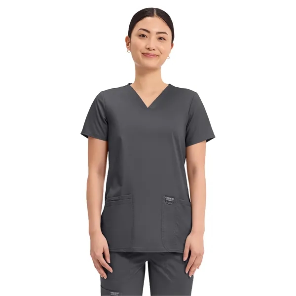 Cherokee - Workwear Revolution - Women's V-Neck Top - Cherokee - Workwear Revolution - Women's V-Neck Top - Image 25 of 41