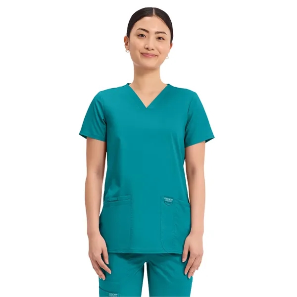 Cherokee - Workwear Revolution - Women's V-Neck Top - Cherokee - Workwear Revolution - Women's V-Neck Top - Image 35 of 41